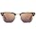 Ray-Ban RB3016F Clubmaster Low Bridge Fit Square Sunglasses