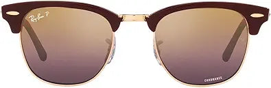 Ray-Ban RB3016F Clubmaster Low Bridge Fit Square Sunglasses