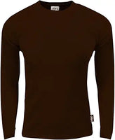 Shaka Wear Men’s Knit Sweater - Heavyweight Waffle Thermal T Shirt